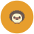 infographic style hedgehog icon