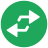 infographic style sorting arrows horizontal icon