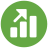 infographic style dinámica positiva icon
