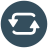 infographic style wiederholen icon