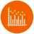 infographic style gráfico combinado icon