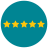 infographic style review icon