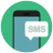 infographic style sms icon