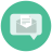 infographic style read message icon