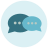 infographic style 잡담 icon