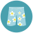 infographic style swimming shorts icon