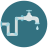 infographic style piping icon