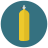 infographic style scuba tank icon