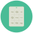 infographic style fish chart icon