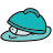 doodle style fish dish icon
