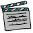 doodle style clapperboard입니다 icon