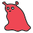 doodle style cute alien icon