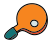 doodle style tischtennis icon