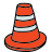 doodle style vlc icon