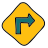 doodle style route icon