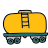 doodle style water truck icon