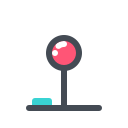 pastel color style game icon