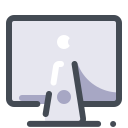 pastel color style mac client icon