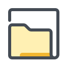 pastel color style 라이브 폴더 icon