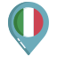 Ubicación-Italia-externa-Italia-icongeek26-plano-icongeek26 icon