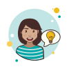 bubbles style short hair idea icon