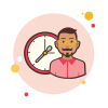 Man With a Clock icon