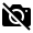 ios 17 glyph style no camera icon