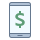 office m style mobile payment icon