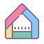 cute color style google home icon