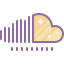 cute color style soundcloud icon