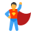 Supereroe maschile icon