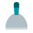 color style putty knife icon