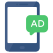 Mobile Ad icon