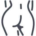 pastel color style sexy body icon