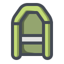 pastel color style gummiboot icon
