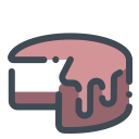 Bolo de Chocolate Duplo icon