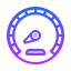 gradient style speed down icon