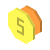 isometric color style 결제 icon