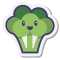 Kawaii Broccoli icon
