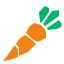 pieces style carrot icon