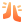 softteal gradient style high five icon