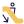 downward escalator icon