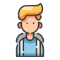 school boy icon