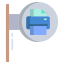 copy center sign icon