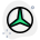 Mercedes-Benz is a german global automobile brand known for luxury vehicles icon