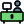 Cashier department with computer on a desk icon