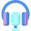 Headphones And Microphone icon