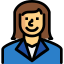 external-business-woman-business-tulpahn-outline-color-tulpahn icon