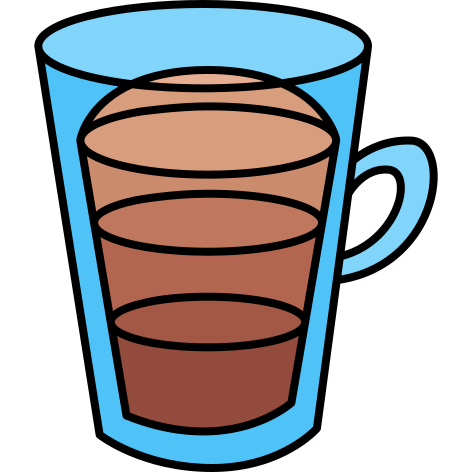 latte macchiato icon