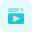 plataforma de vídeo online icon